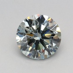 Diament laboratoryjny o barwie fantazyjnej szlif okrągły, 0.59ct, VVS2, Fancy Intense Green, IGI LG651453842